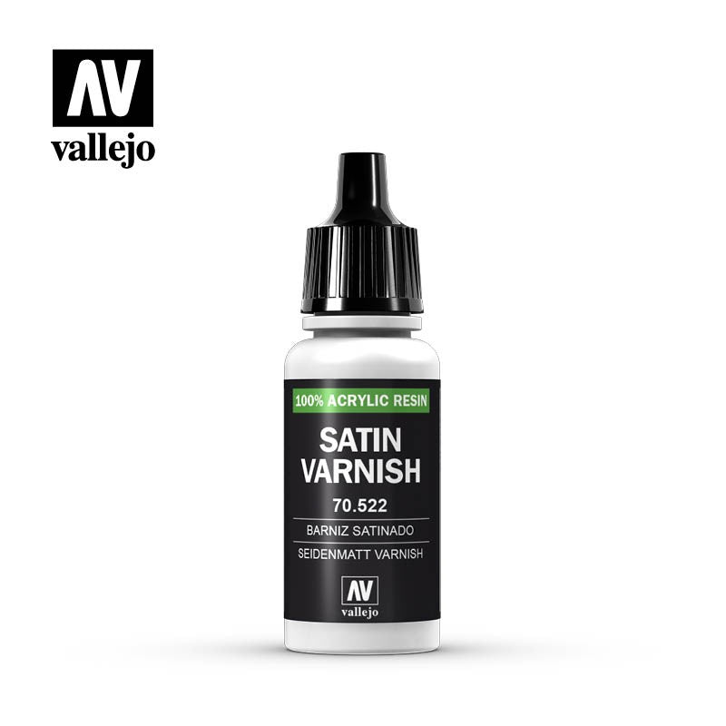 VALLEJO MODEL AIR ACRYLIC PAINT SATIN VARNISH 70522