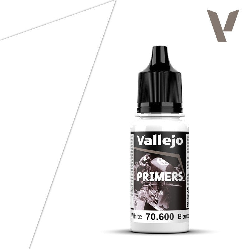 VALLEJO ACRYLIC POLYURETHANE - PRIMER WHITE 70600