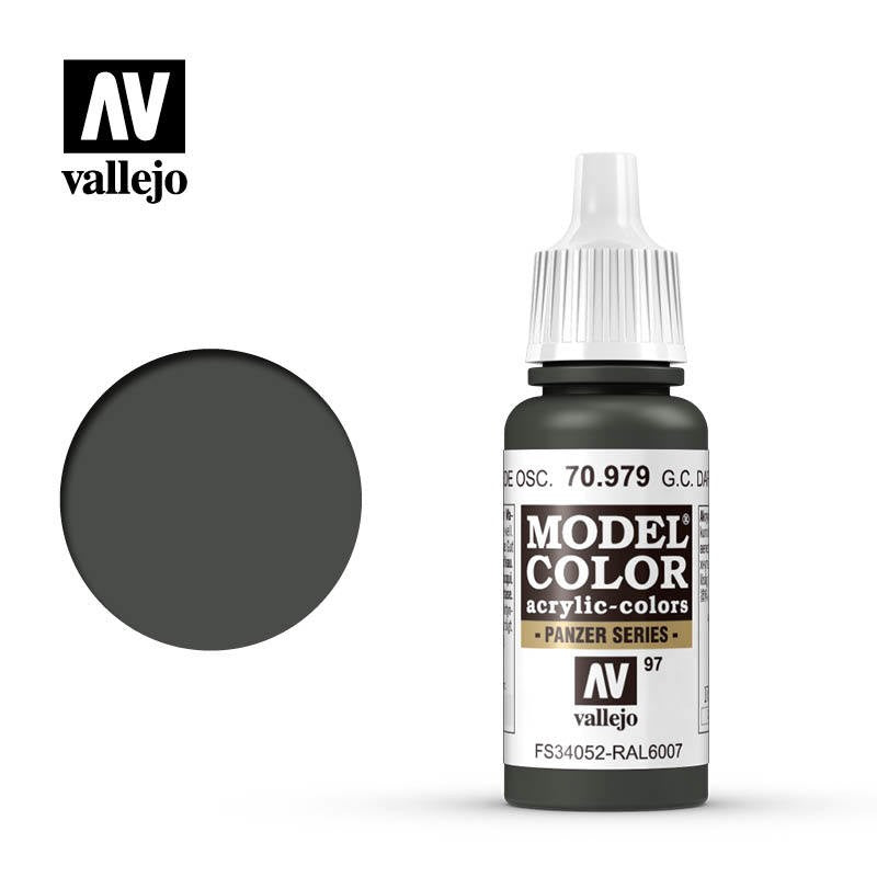 VALLEJO MODEL COLOR GERMAN DARK GREEN AV70979