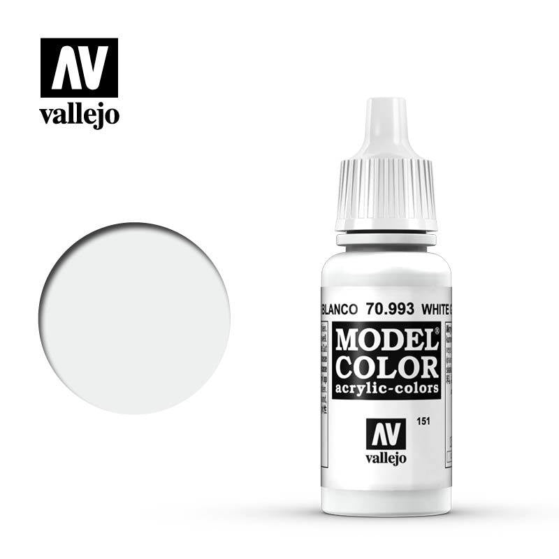 VALLEJO MODEL COLOR WHITE GREY 17ML AV70993
