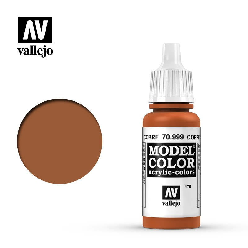 VALLEJO MODEL COLOR METALLIC COPPER AV70999