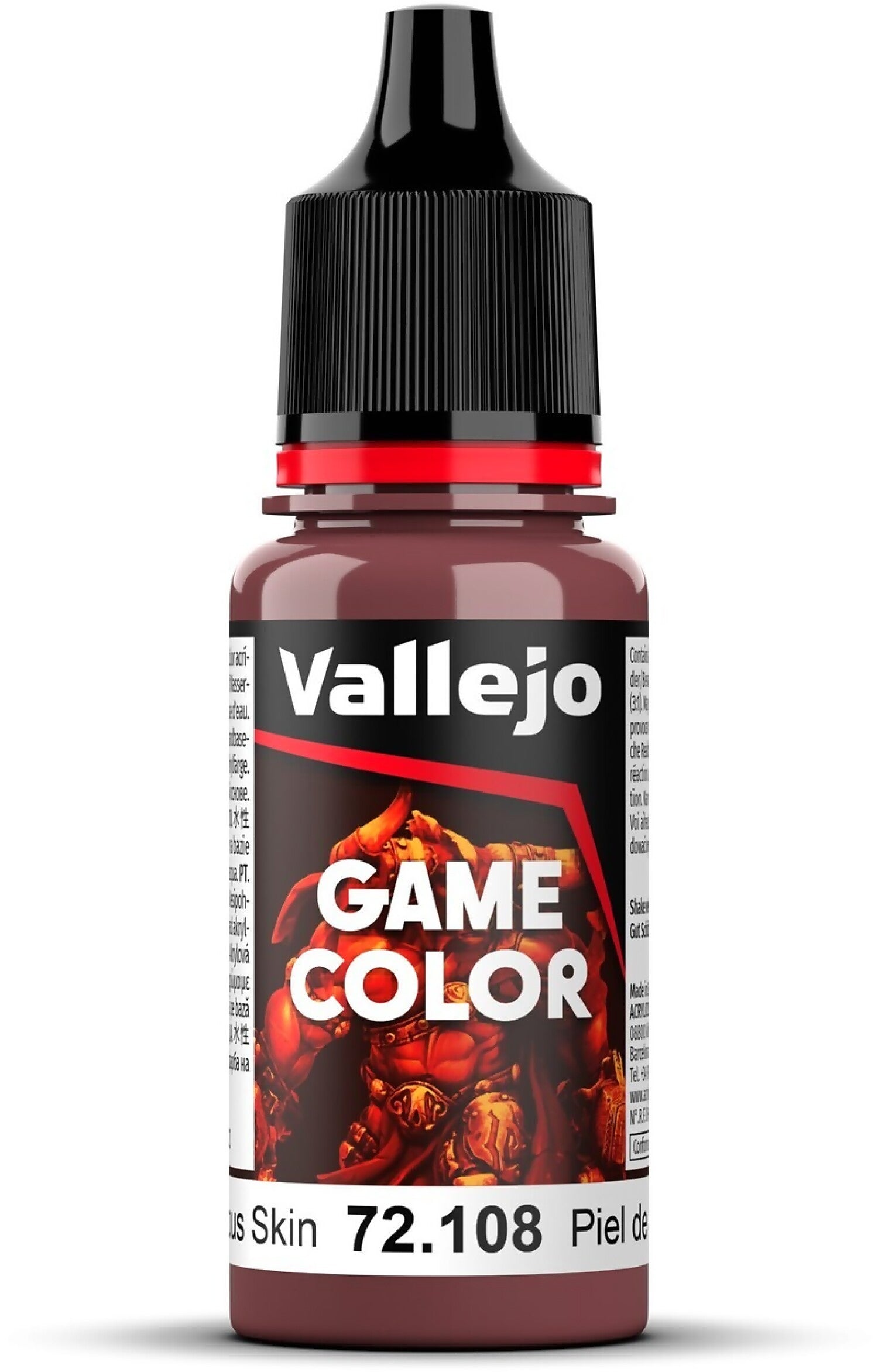 VALLEJO GAME COLOUR 72108 SUCCUBUS SKIN 18ML ACRYLIC PAINT - NEW FORMULATION