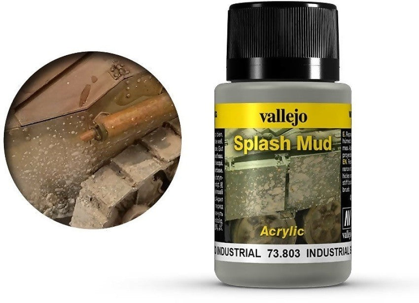 VALLEJO WEATHERING EFFECTS INDUSTRIAL MUD 40ML