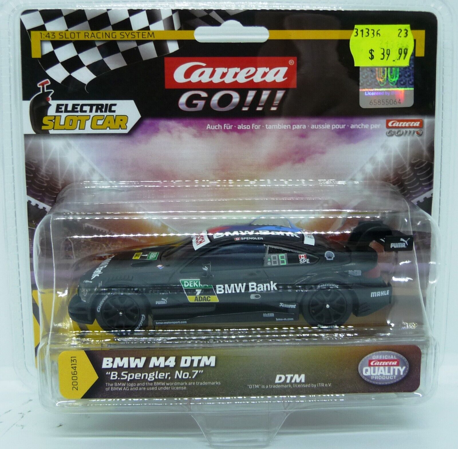 CARRERA - GO BMW M4 B SPENGLER NO 7