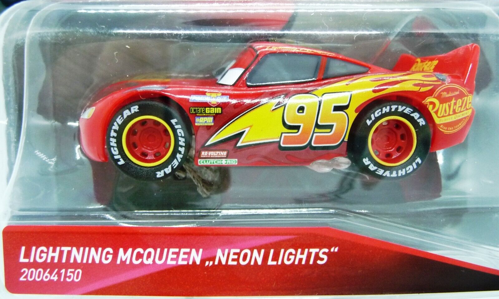 CARRERA - GO DISNEY PIXAR CARS LIGHTNING MCQUEEN NEON LIGHTS