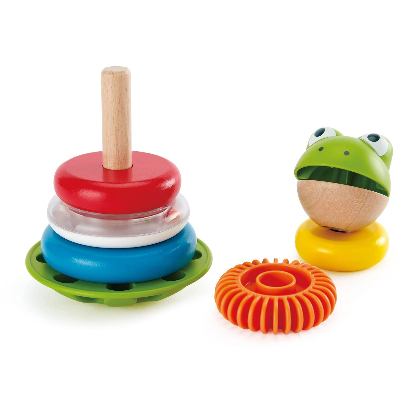 Hape - Mr Frog Stacking Rings