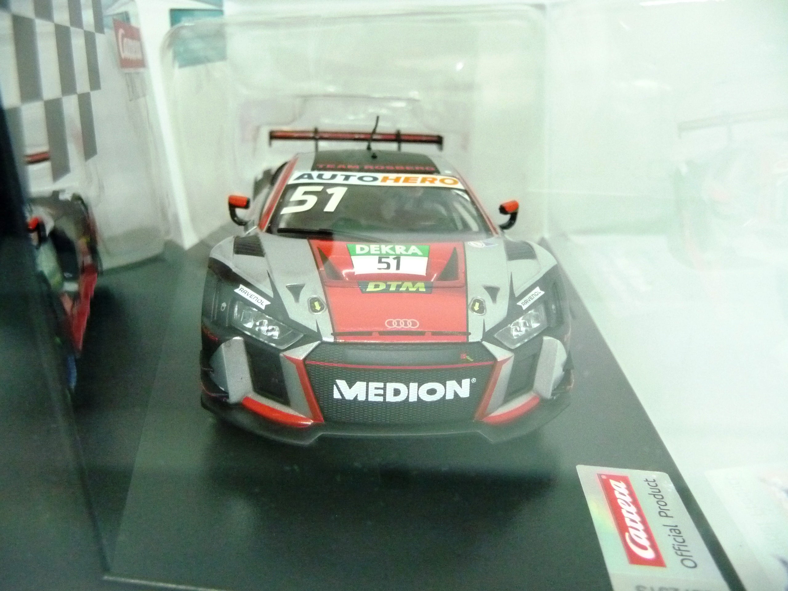 Carrera - Evolution 1:32 - Audi R8 Lms Gt3 Team Rosberg No.51 DTM 2021 - Slot Car Also Suits Scalextric