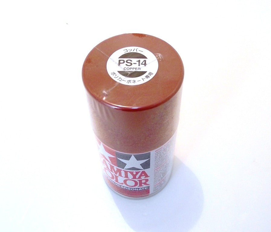 PS-14 TAMIYA POLYCARBONATE SPRAY PAINT COPPER