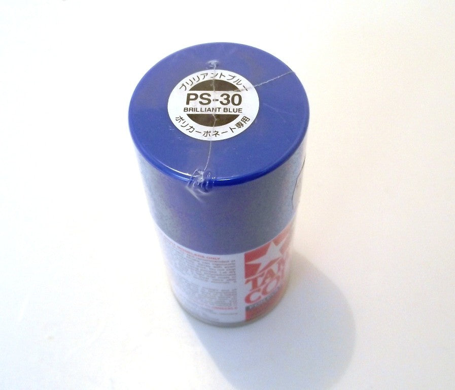 PS-30 TAMIYA POLYCARBONATE SPRAY PAINT BRILLANT BLUE