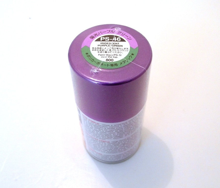 PS-46 TAMIYA POLYCARBONATE SPRAY PAINT IRIDES PURPLE