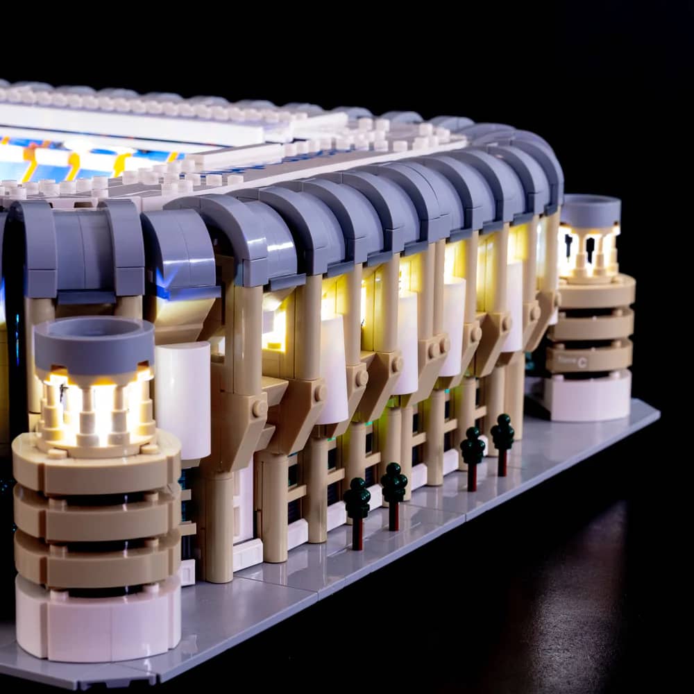 Light My Bricks - LIGHT KIT for LEGO® Real Madrid - Santiago Bernabeu Stadium 10299