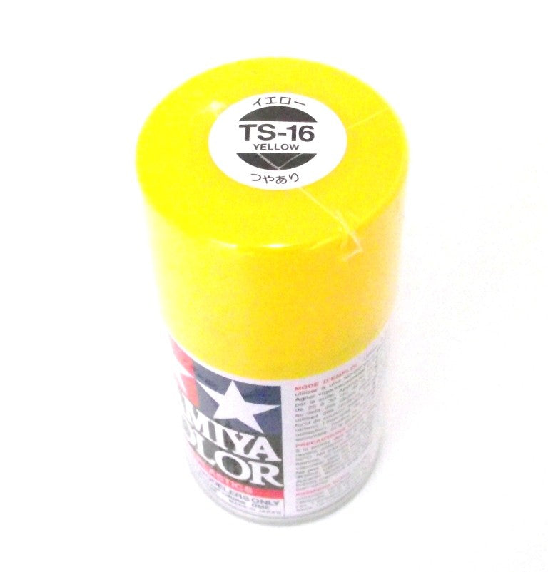 TS-16 TAMIYA ACRYLIC SPRAY PAINT YELLOW
