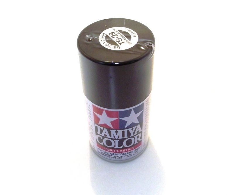 TS-29 TAMIYA ACRYLIC SPRAY PAINT SEMI GLOSS BLACK