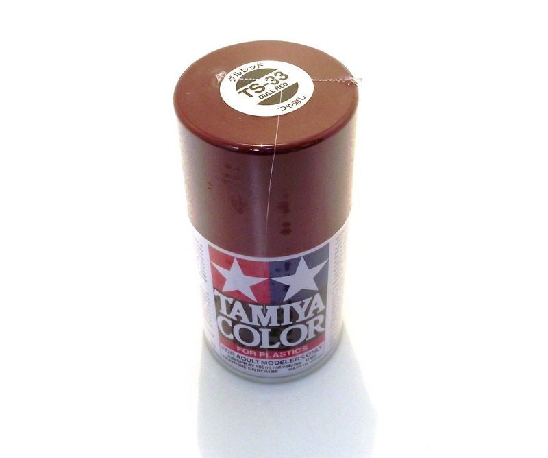 TS-33 TAMIYA ACRYLIC SPRAY PAINT DULL RED