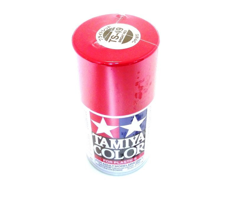 TS-49 TAMIYA ACRYLIC SPRAY PAINT BRIGHT RED