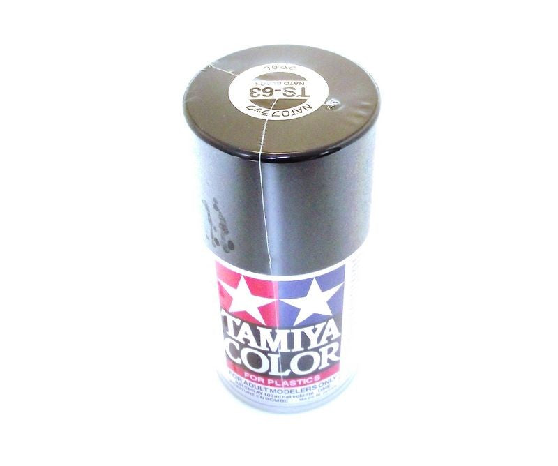 TS-63 TAMIYA ACRYLIC SPRAY PAINT NATO BLACK