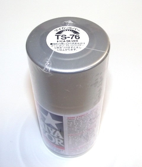 TS-76 TAMIYA ACRYLIC SPRAY PAINT MICA SILVER