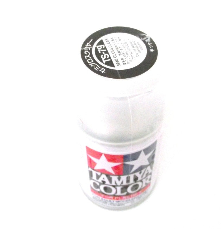TS-79 TAMIYA ACRYLIC SPRAY PAINT SEMI GLOSS CLEAR