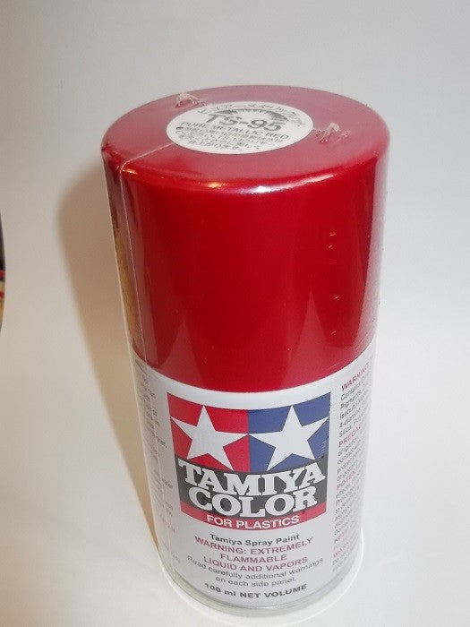 TS-95 TAMIYA ACRYLIC PAINT PURE METALLIC RED