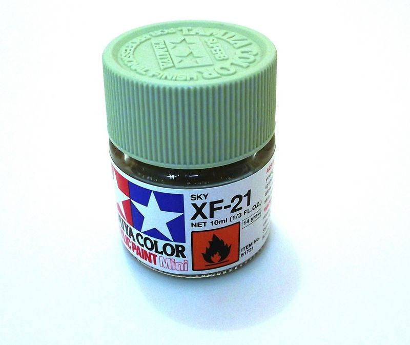 XF-21 TAMIYA ACRYLIC PAINT FLAT SKY
