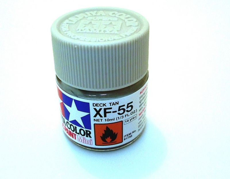 XF-55 TAMIYA ACRYLIC PAINT FLAT DECK TAN