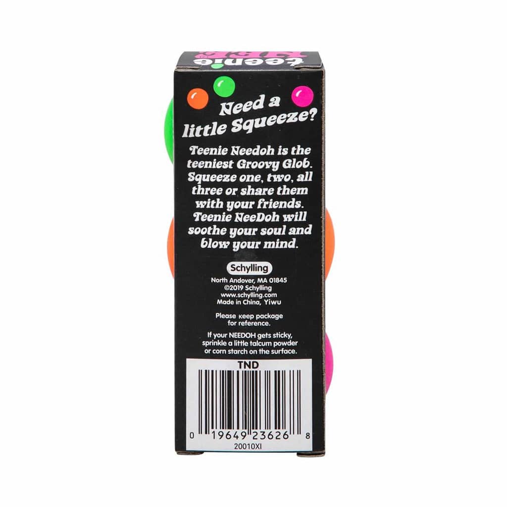 Schylling -  Teenie Nee Doh 3 Pack Assorted Styles