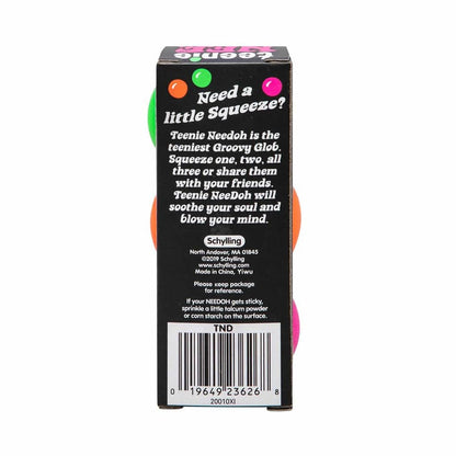 Schylling -  Teenie Nee Doh 3 Pack Assorted Styles