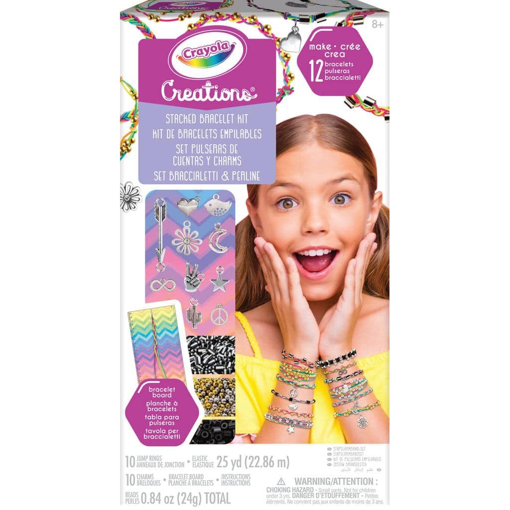 Crayola -  Creations Stacked Bracelet Kit