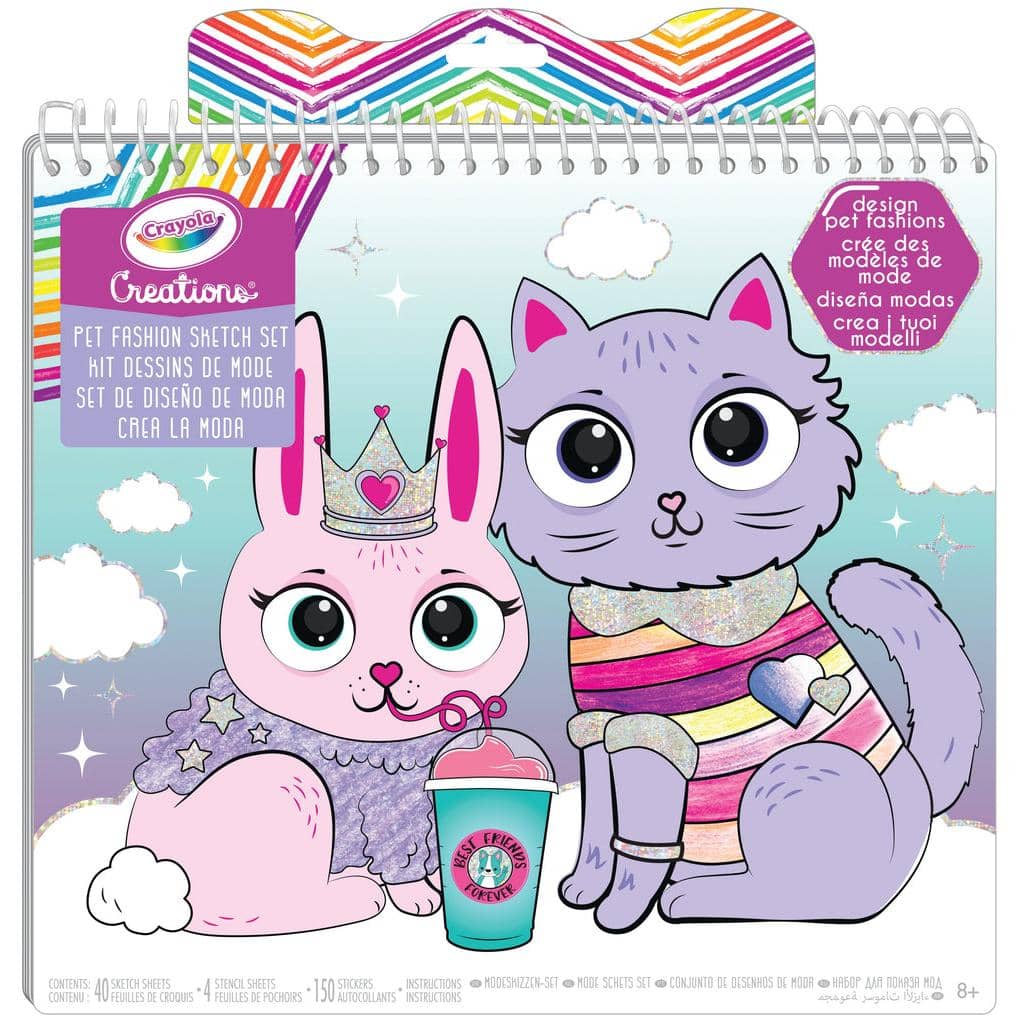 Crayola -  Creations Pet Fashion Sketch Set