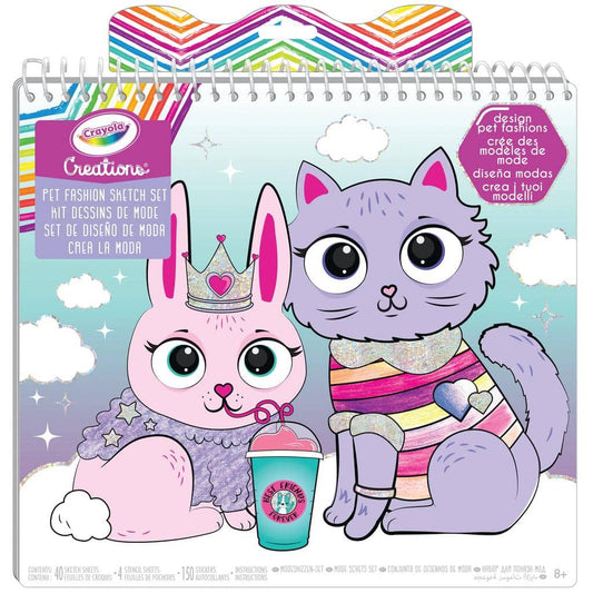 Crayola Creations Pet Fashion Sketch Set