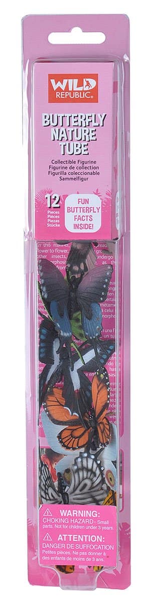 Wild Republic -  Nature Tubes Butterfly Figurines