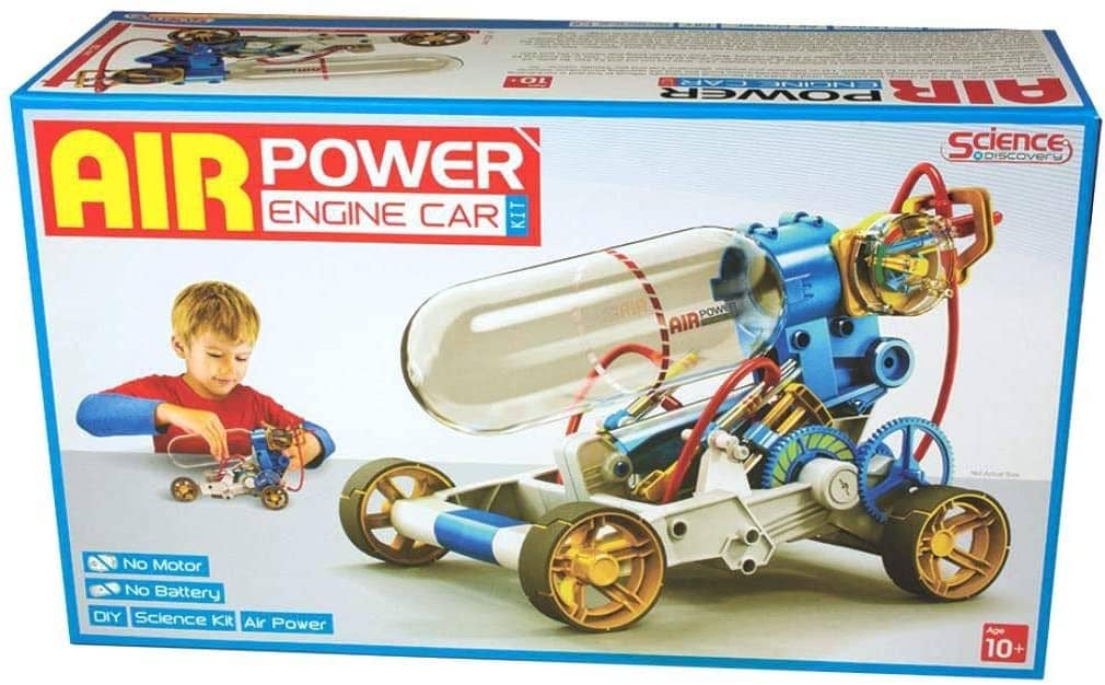 Discovery -  Adventures - Air Power Engine Car Kit Scence & Discovery