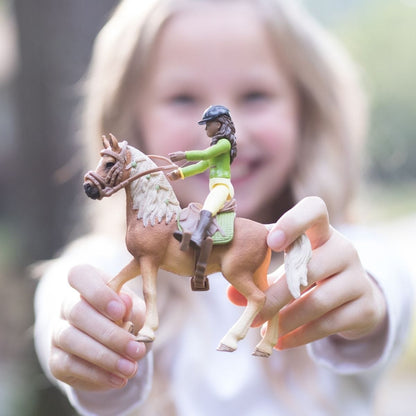 Schleich - Horse Club Sarah & Mystery Animal Playset