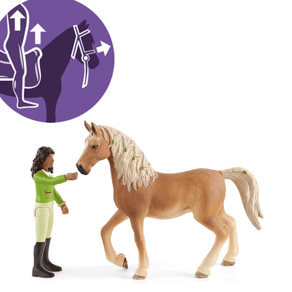 Schleich - Horse Club Sarah & Mystery Animal Playset