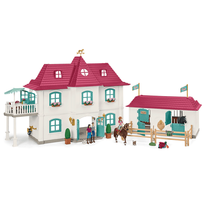 Schleich - Lakeside Country House And Stable Animal Playset