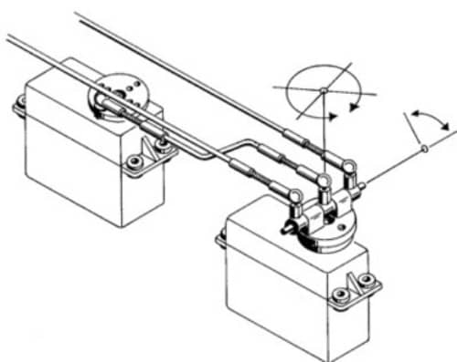 DUBRO -  215 V-TAIL MIXERS  215