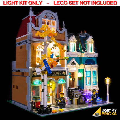 Light My Bricks - LIGHT KIT for LEGO Bookshop 10270