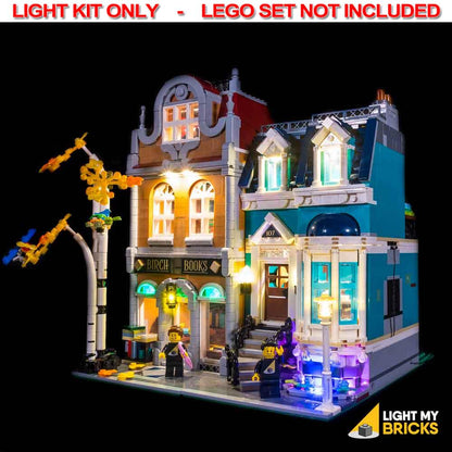 Light My Bricks - LIGHT KIT for LEGO Bookshop 10270