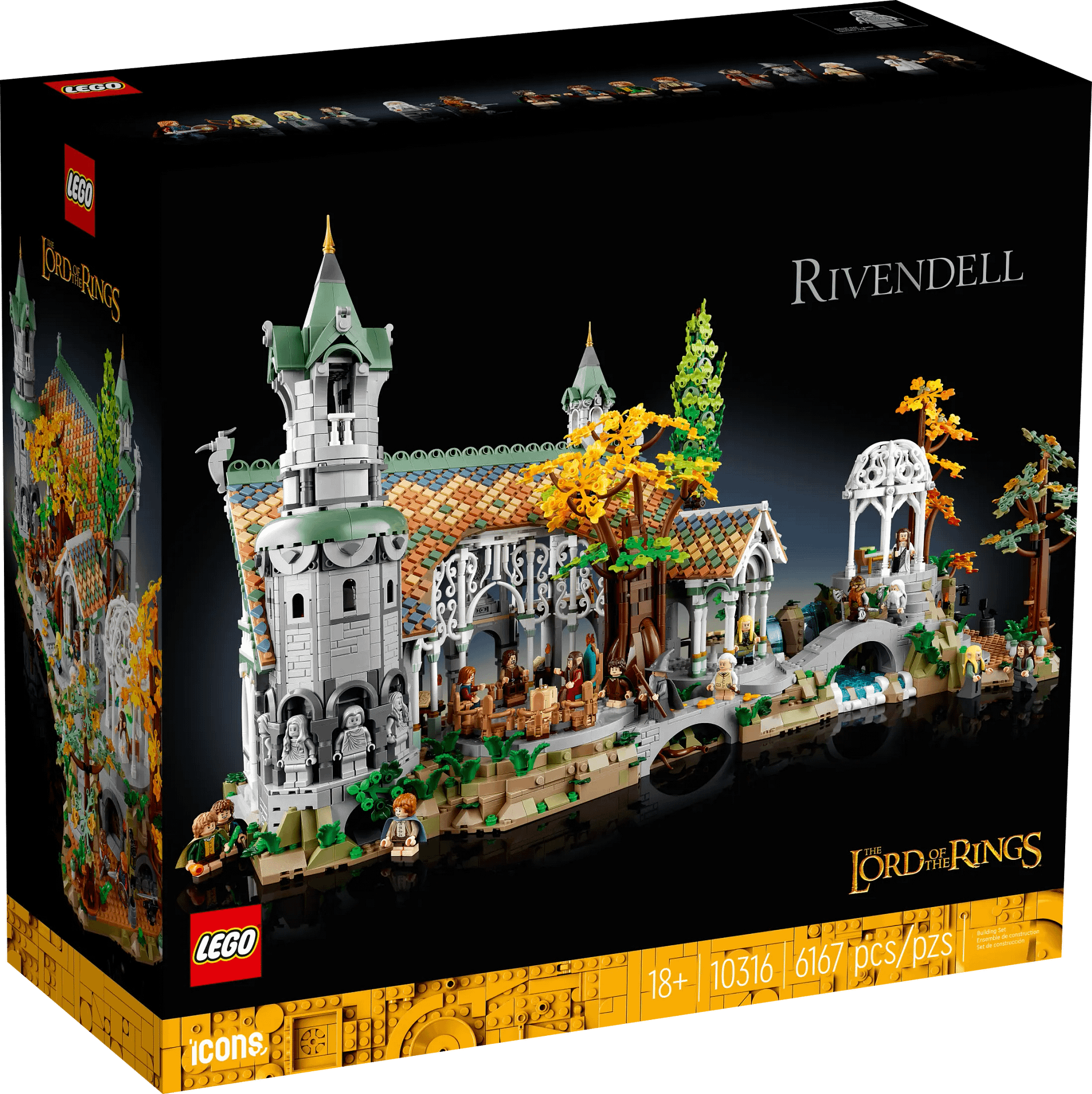 LEGO 10316 THE LORD OF THE RINGS: RIVENDELL - Icons