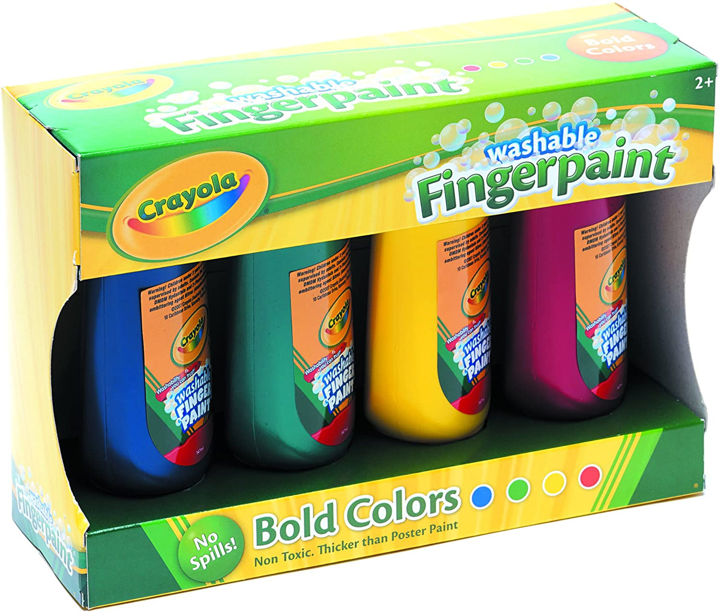 Crayola -  Washable Kids Finger Paints For Kids