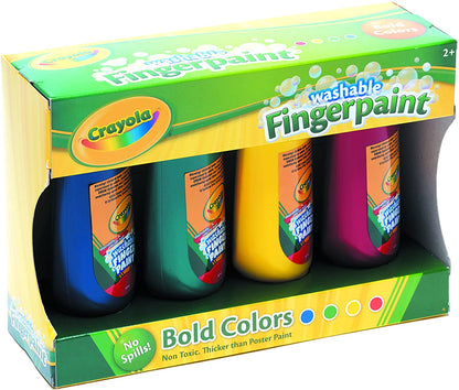 Crayola -  Washable Kids Finger Paints For Kids