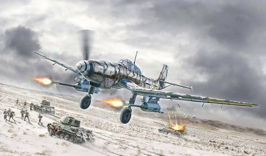 Italeri -  1:72 Junker Ju 87 G-2 Kanonenvogel