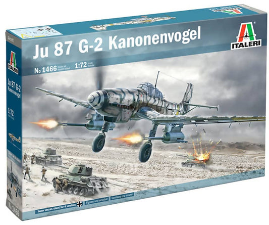 Italeri -  1:72 Junker Ju 87 G-2 Kanonenvogel