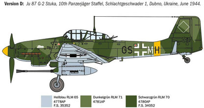 Italeri -  1:72 Junker Ju 87 G-2 Kanonenvogel