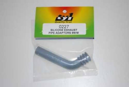 TY1 -  SILICONE EXHAUST DEFLECT 8MM TY227