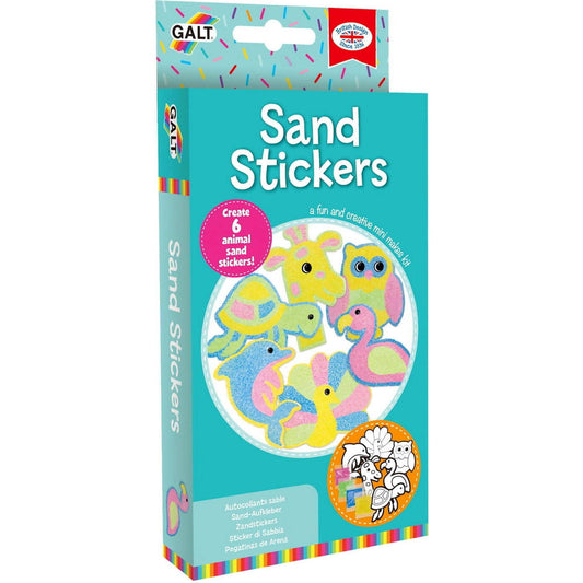 GALT - Mini Makes Sand Stickers - Creative Craft Kit