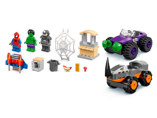 LEGO 10782 Hulk vs. Rhino Truck Showdown - Marvel Spidey 4+