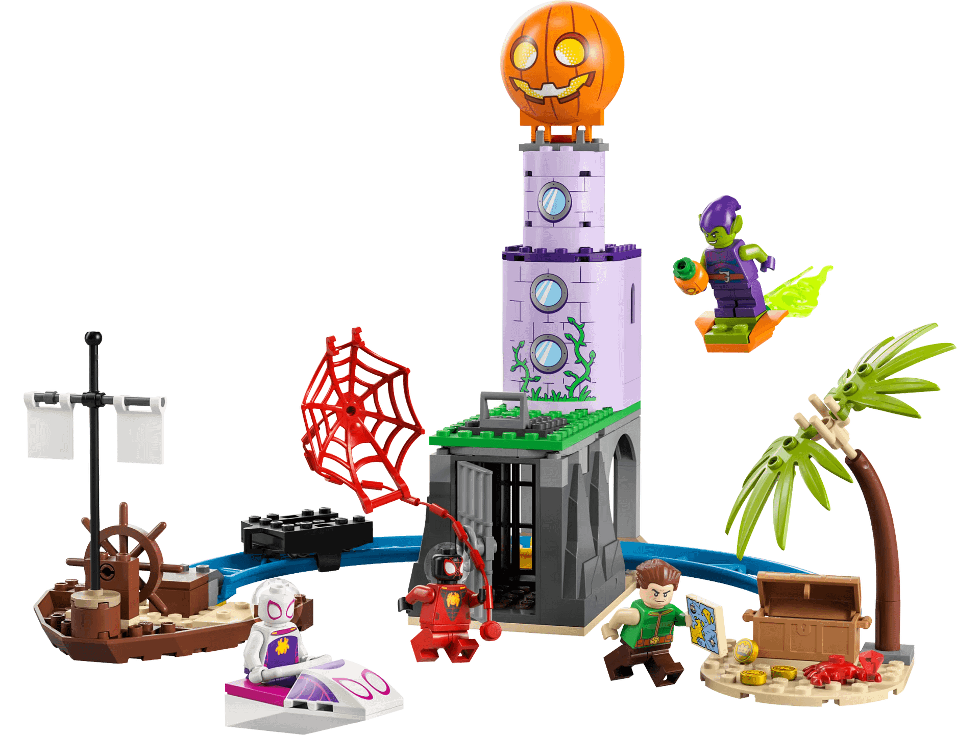 LEGO 10790 Team Spidey at Green Goblin's Lighthouse - Marvel Spidey Super Heroes 4+