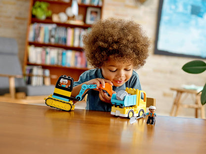 LEGO 10931 Truck & Tracked Excavator   - DUPLO