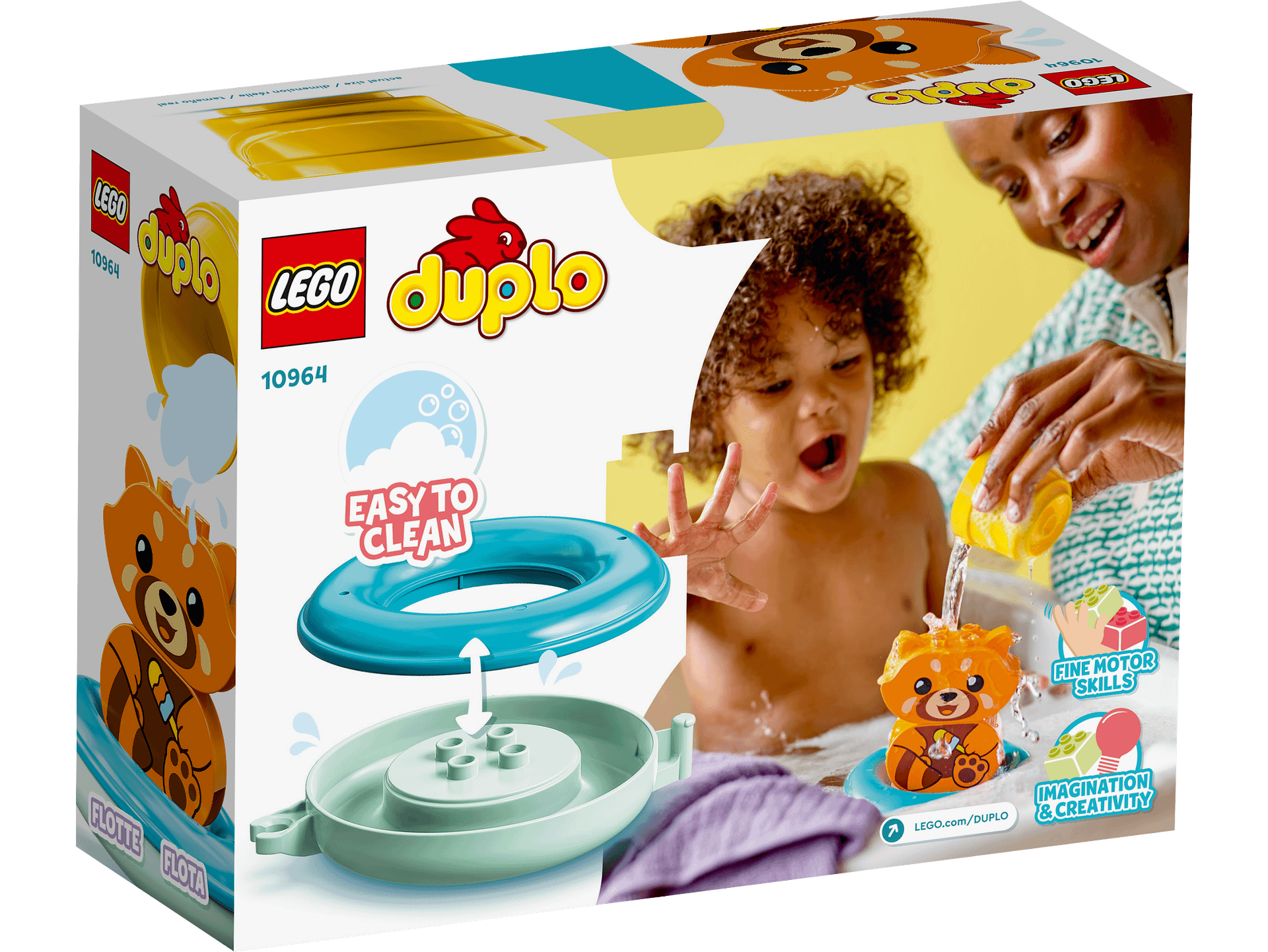 LEGO 10964 Bath Time Fun Floating Red Panda - DUPLO